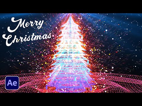 Create Any Animated CHRISTMAS Video in After Effects - Trapcode Plugin