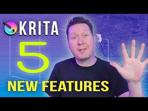 Krita 5.0 Review & Top NEW FEATURES