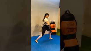 #Sandalwood Actress Asha Bhat's Martial Arts Stunt #shorts #AshaBhat