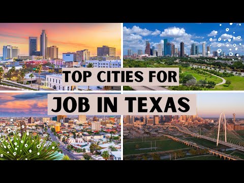 Best Cities for Job in Texas: Where to Find Opportunity!