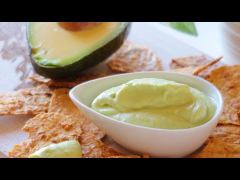 Creamy Avocado Dip Recipe 牛油果酱，简单又健康 🥑