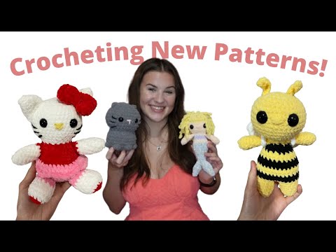 Crocheting New Patterns I've Never Tried Before!!