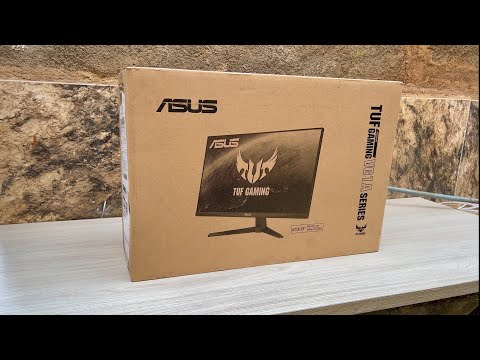 Unboxing Monitor ASUS TUF 165hz IPS Custo Beneficio - Melhor que LG Ultragear?