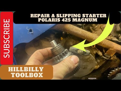 How to fix your slipping starter - Polaris 425 Magnum