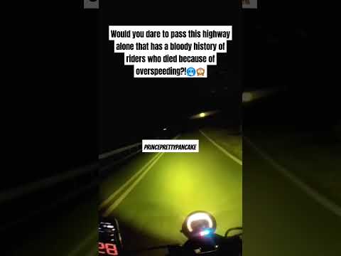 Marilaque Highway Ride BUT IT'S 12 MIDNIGHT! | #tmx125  #scary #marilaque  #princeprettypancake