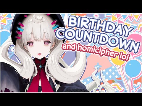 【🎉BIRTHDAY COUNTDOWN !!! 🎉】SO CLOSEEE!!!【NIJISANJI EN | Reimu Endou】