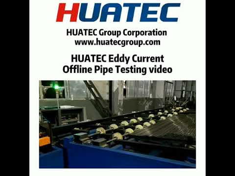 HUATEC Eddy Curent Offine Pipe Testing video