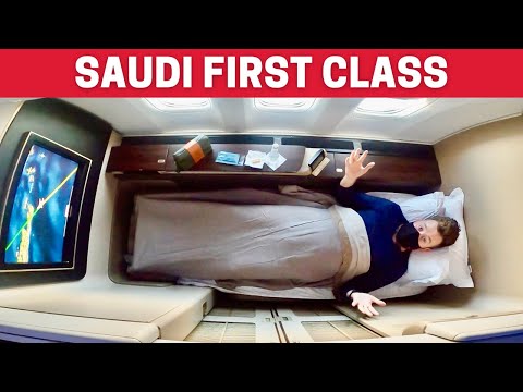 ALONE in NEW Saudia First Class Suites