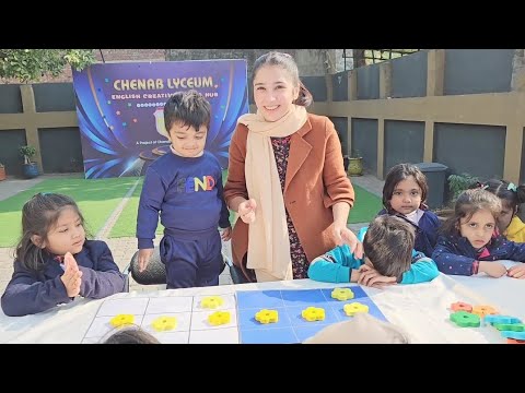 Follow the Patterns – Playgroup Fun Activity at Chenab Lyceum | Engaging Educational Experience