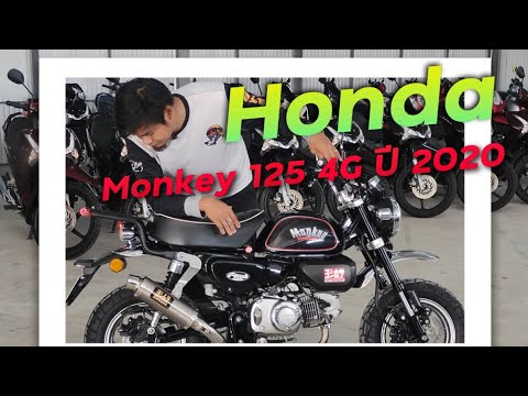 พาชม Honda Monkey125 4G ปี 2020 ท่อโยชิแท้ !!! ( ThunvaOfficial รีวิว EP.430 )