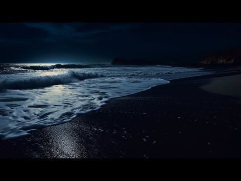 Fall Asleep Fast with Ocean Sounds | Soothing Waves and No Visual Distractions