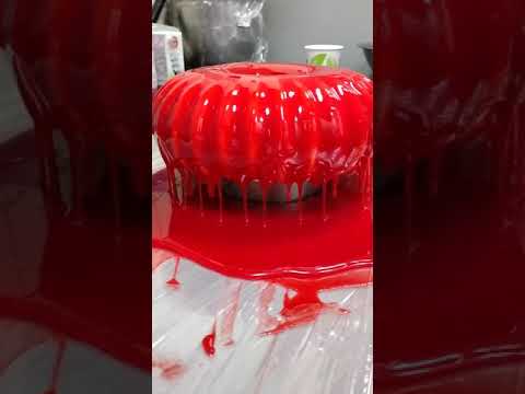 mirror glaze mousse cake