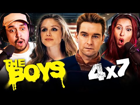 THE BOYS SEASON 4 EPISODE 7 REACTION - FIRST TIME WATCHING - 4X7 - REVIEW