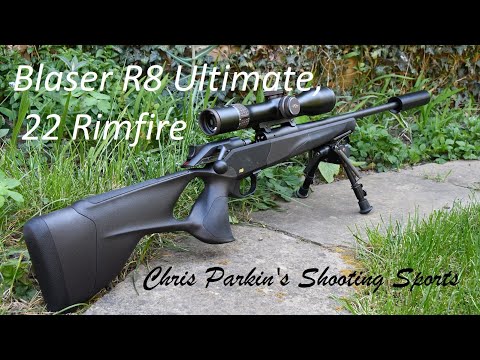 Blaser R8 Ultimate Straight Pull Rifle in 22 Rimfire, FULL REVIEW, not Beretta BRX1