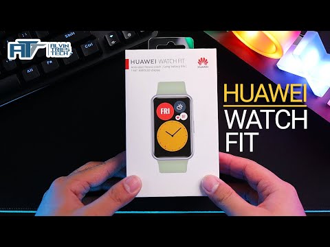 Huawei Watch Fit, your All-Time Health Pal - May Heart Rate, Sleep & Stress Monitor!