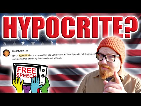 FREE SPEECH ON YOUTUBE | Is It Hypocritical To Remove Comments?