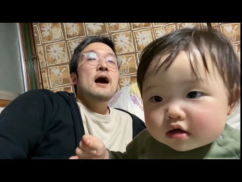 我的餐呢！？餓到等不及的嬰兒！（奶粉準備中）Iku老師與Puchi