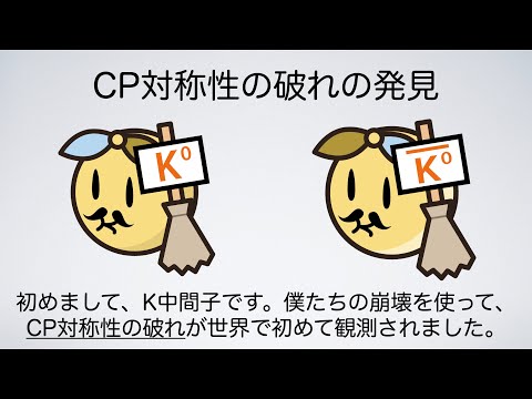 CP対称性の破れの発見