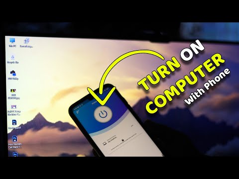 How To Turn ON your PC With your Phone!