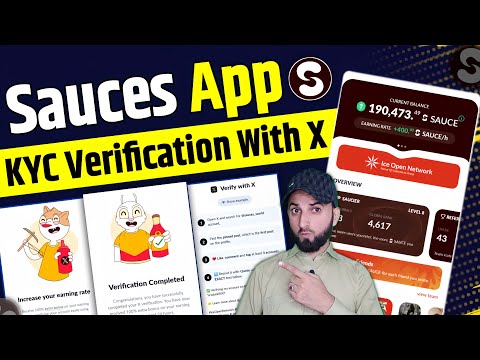 Sauces KYC Verification | Sauces X Verification | Sauce Kyc Verification |