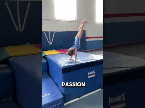 5 years old little Emma has incredible talent in gymnastics #olympics #talent #YoungGymnast #Emma