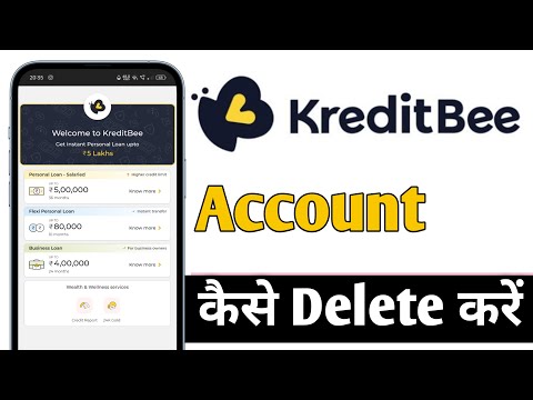 KreditBee Me Account Kaise Delete Kare, KreditBee Account Delete