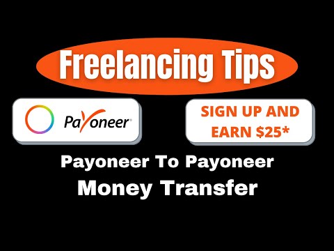 How to Payoneer to Payoneer money Transfer By Freelancing Tips | Payoneer account Shahinul Kabir