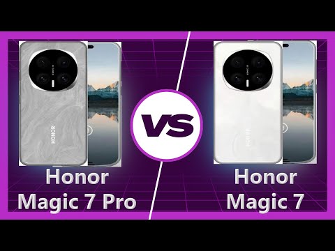 Honor Magic 7 vs Honor Magic 7 Pro Detailed Comparison