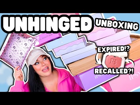 Absolutely UNHINGED Unboxing | RECALLED 5 Year Old Makeup!?