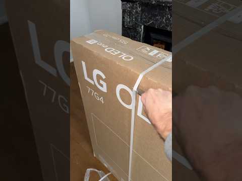 Upgrading to LG’s HUGE 77” INCH OLED G4 (NEW) #G4 #LG #LGs #OledTV #LGElectronics #Unboxing