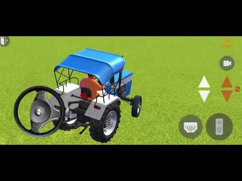 Indian Tractor driving 3d android game play video || tractor game #gameplay