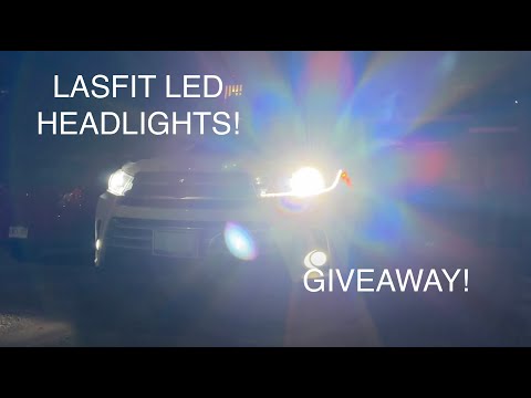 LASFIT LED Headlight Conversion Kit (Toyota Highlander 2017-2019) GIVEAWAY!