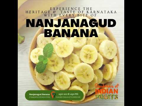 Nanajanagud Bananas | Indian Fruits