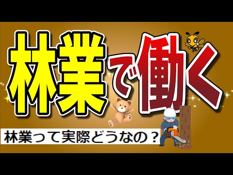 【２ちゃんねる】林業ってどうなん？ツラいんか？【ゆっくり解説】