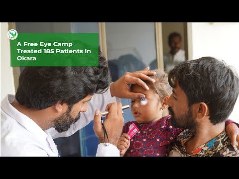 You Helped Us Transform Lives Through Free Eye Care Camp in Okara