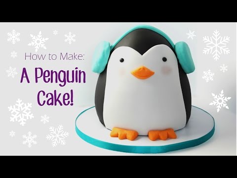 How to Make a Penguin Cake