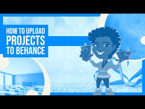 How to upload projects to Behance