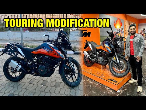 KTM BIKE MODIFICATION | 390 ADVENTURE Accessories Vlog | TheGeekIndia #ktmindia #ktmadventure390