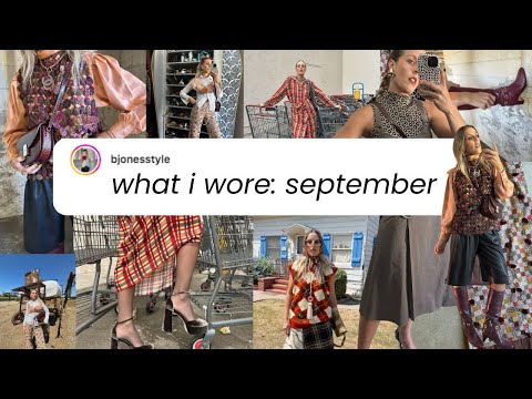 WHAT I WORE/ 5 DAYS 5 OUTFITS IN SEPTEMBER