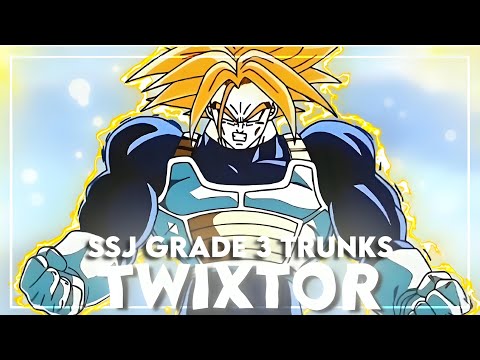 Trunks ssj grade 3 Twixtor clips for edit