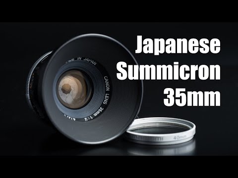 Review - Canon 35mm F2 M39 LTM (Japanese Summicron) on Fujifilm