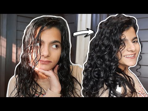 curly hair routine using only 3 products (budget friendly)