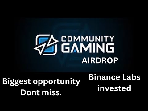 Gaming Community Airdrop Guide And Make Money