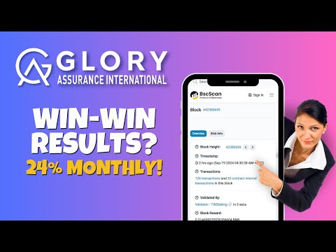 24% Monthly Earnings with Glory Assurance 📈 Blockchain Protected Results 🎯 New Plan Extended 🔥