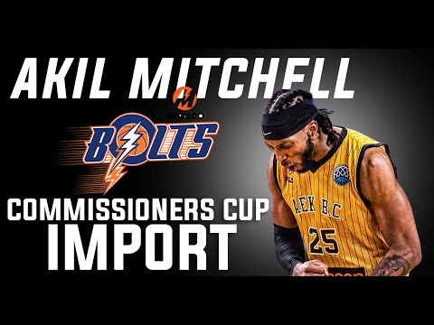 PBA UPDATE AKIL MITCHELL MERALCO BOLTS COMMISSIONERS CUP IMPORT