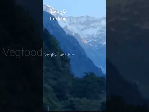 #kedharnath #trekking #himalayas #gourikond #yatra #video @VegfoodiesJ