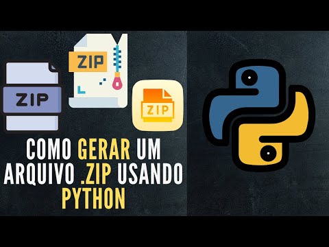 Tutorial Python | Como Compactar (.ZIP) de multiplos arquivos usando Python