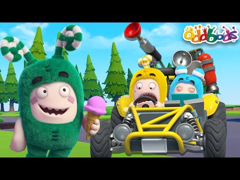 Rescue Racers | Brand New Episode! | Oddbods | Cartoons for Kids