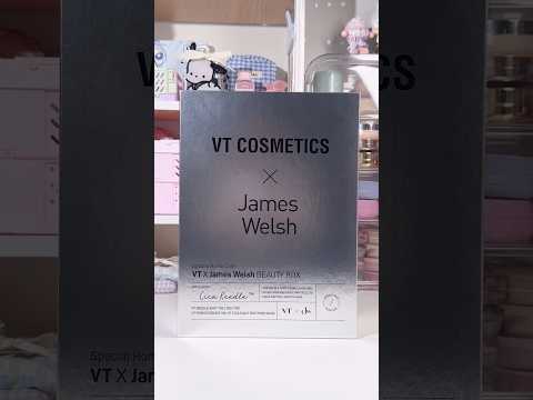 VT Cosmetics x James Welsh Beauty Box 🔬🤍 #kbeauty