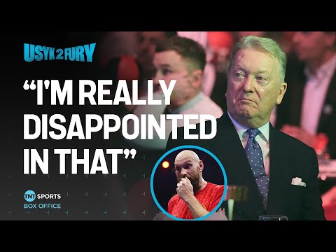 Frank Warren believes Tyson Fury was the true winner of the fight against Oleksandr Usyk 😳